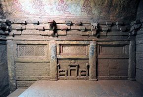 唐语砖雕 -济南地区首次发现有明确年号唐代砖雕双室墓